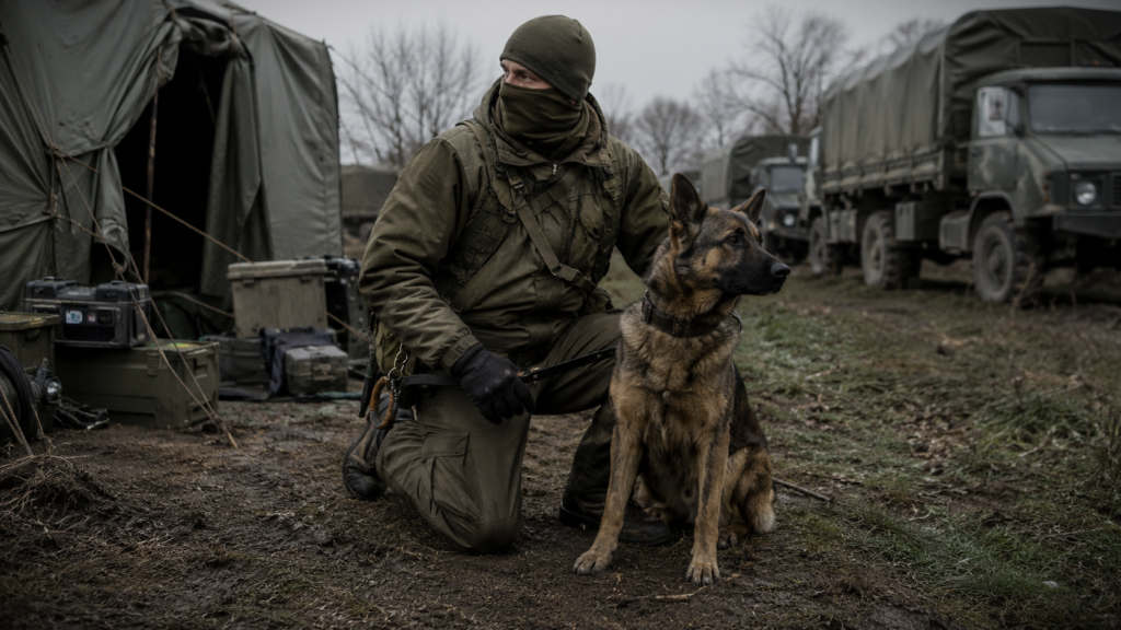 военный кинолог на СВО