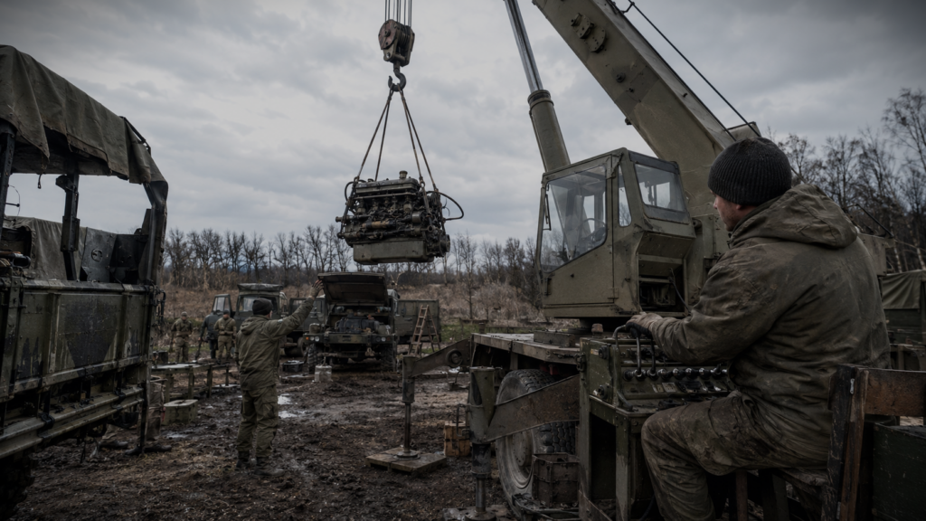 крановщик на СВО